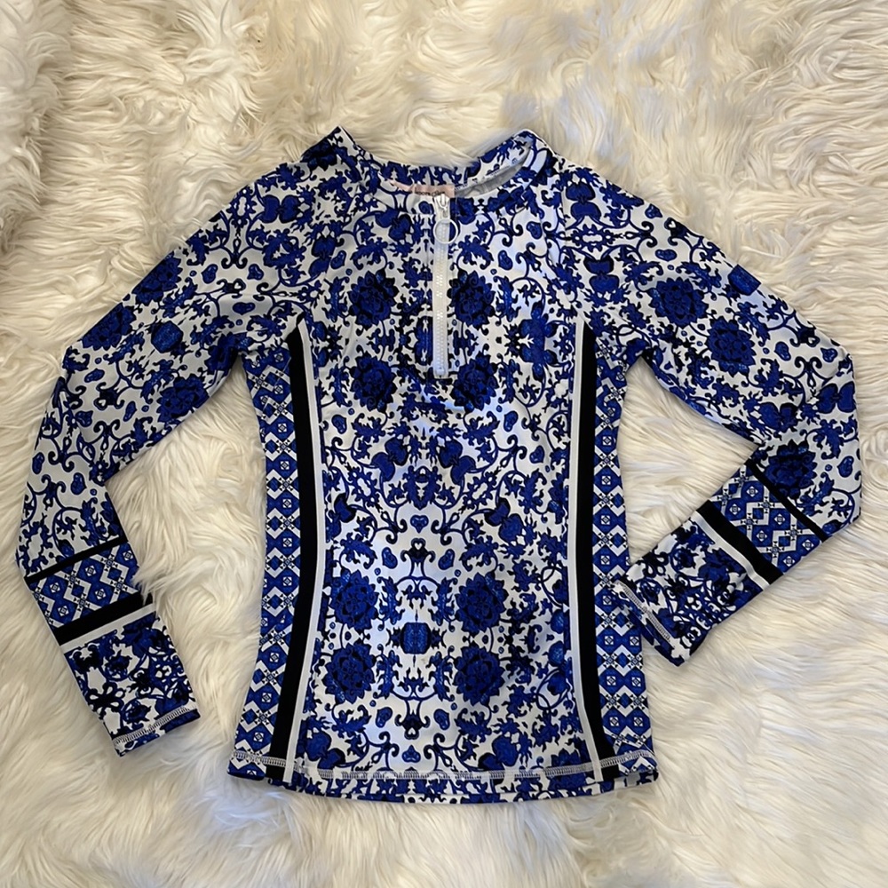 Nanette Lepore “Saint Etienne” Rashguard Swim Cover - Picture 7 of 16